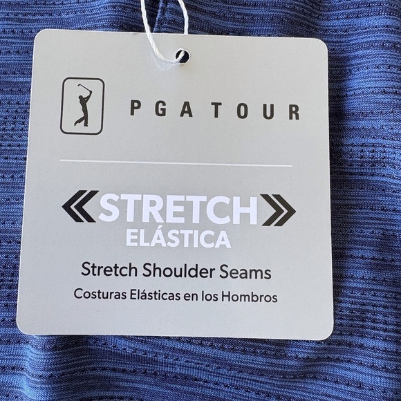 PGA TOUR Airflux Size XLT Dark Blue 
Sun protection UPF 40 - Picture 5 of 9